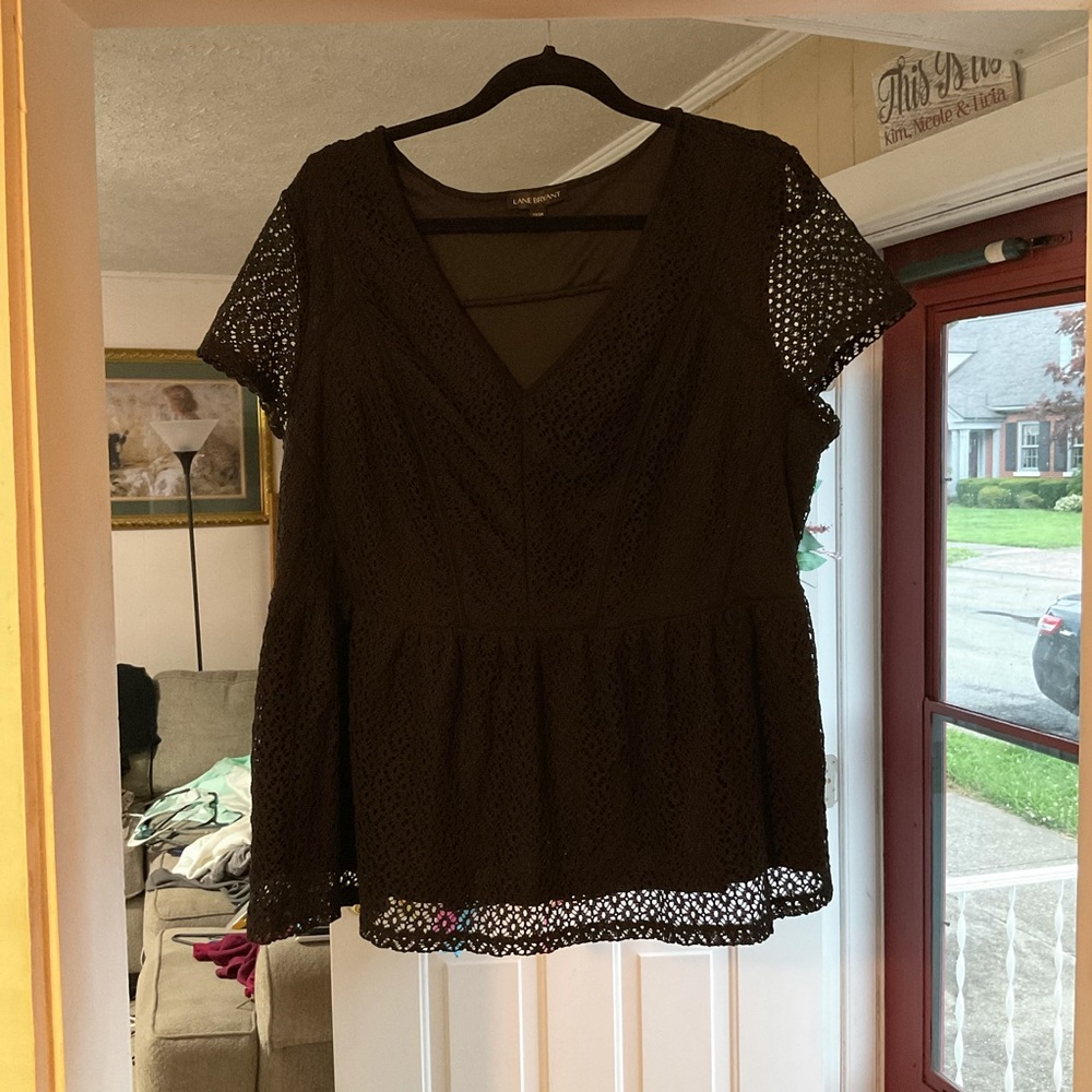 Women’s Plus Size Lane Bryant Short Sleeve Shirt